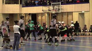 preview picture of video 'Roller Derby 7.3. 15 Regensdorf'