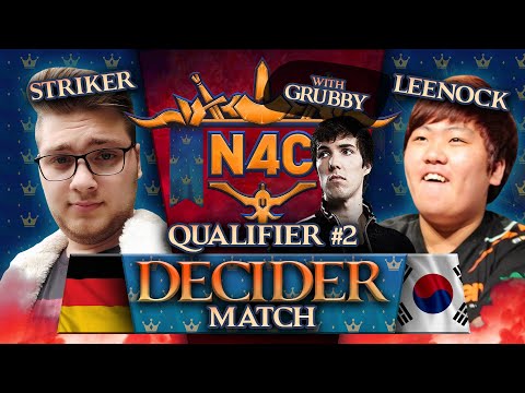 N4C - Leenock vs StriKeR - Winner Gets To The Main Event - w/ Grubby