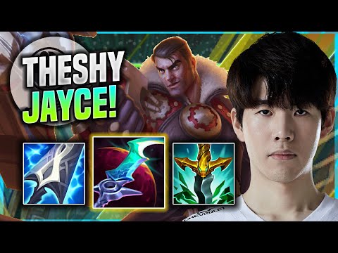 LEARNT HOW TO PLAY JAYCE TOP LIKE A PRO! - IG Theshy Plays Jayce TOP vs Irelia! | Patch 11.15