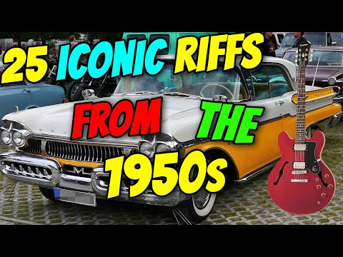 25 Iconic Guitar Riffs from the 1950s | Travel Back in Time