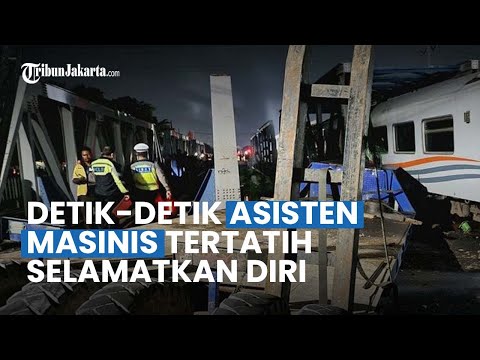 Detik-detik Asisten Masinis Tertatih Selamatkan Diri dari Kobaran Api