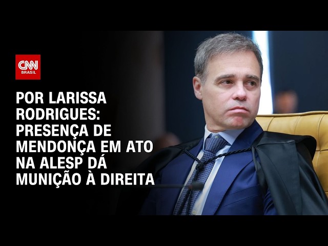 Análise: Presença de Mendonça em ato na Alesp dá munição à direita | HORA H