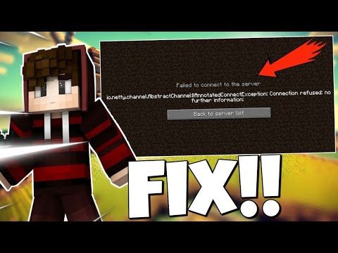 TechHQ - How to Fix Minecraft Failed To Connect To The Server | Minecraft io.netty.channel.AbstractChannel
