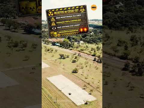 ☢️ O que restou do Césio-137 em Goiânia? #emergenciaradioativa #cesio #drone #radiação #netflix