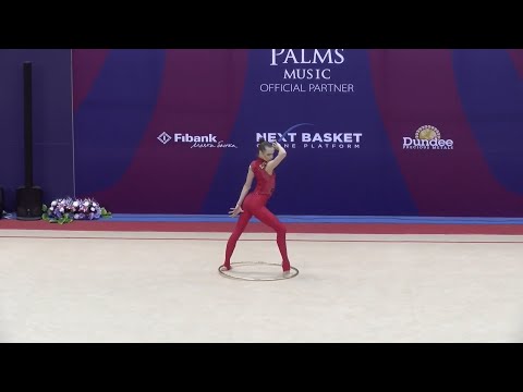 Anastasiia Ikan Hoop Final 32,500 🥉 - International Tournament Sofia 2024