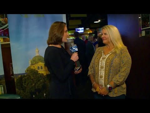 Undecided voters view second Republican presidential primary debate at local watch party