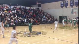 Over the shoulder pass for 2pts