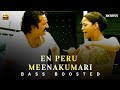 En Peru Meenakumari | BASS BOOSTED AUDIO | Kanthaswamy | Vikram, Shreya