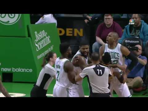 Dwight Howard Gets Ejected from Game! - Hawks vs Celtics - 02/27/2017 - 2016/17 NBA Season