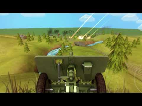 Artillery Guns Destroy Tanks Video