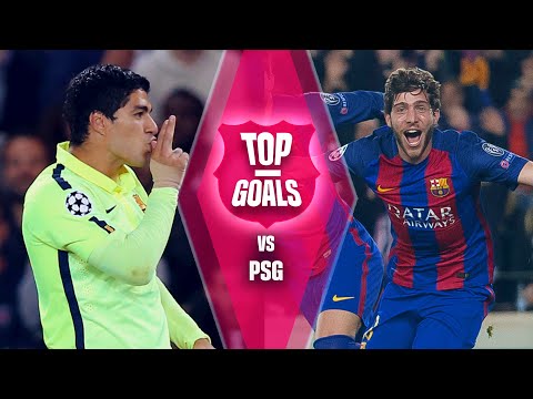 🔥 TOP GOALS 🔥 FC BARCELONA vs PSG