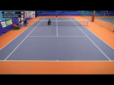 BRUTANE Elizabete (LAT) VS NICHOLSON Scarlett (CAN) - Tennis Club Auray - Auray 1