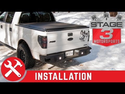 2009-2014 F150 Hammerhead LED Flush Mount Rear Off Road Bumper Install