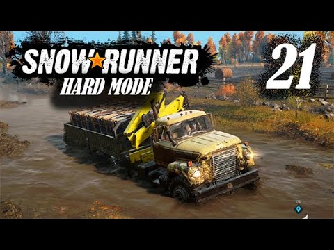 SnowRunner - Hard Mode - You Want That Where? - Episode 21