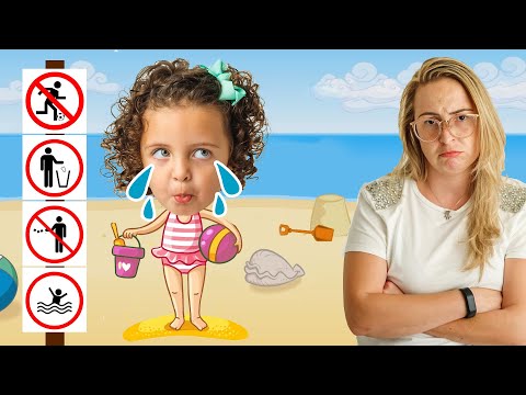 Rules of Conduct at the Beach - Nursery Rhymes & Kids Song By Bella Lisa Show