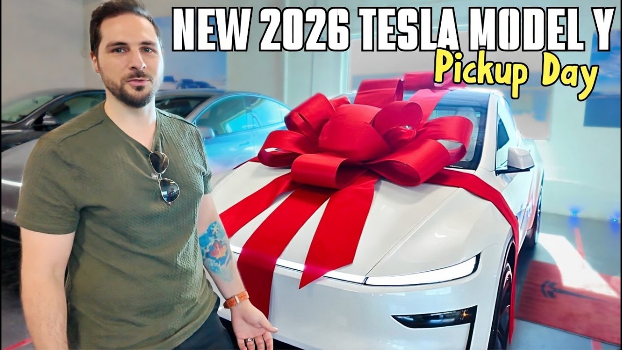 2026 Tesla Model Y Pickup Day: Delivery, Driving & Real First Impressions