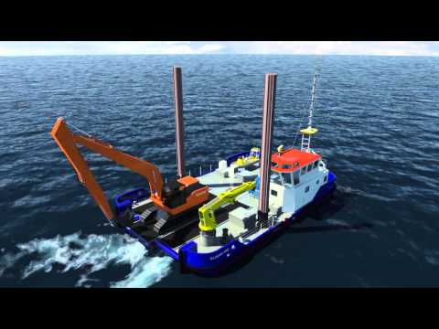 Cladar 1909 multi-purpose work vessel