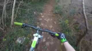 preview picture of video 'Exploring Slade Woods - MTB'