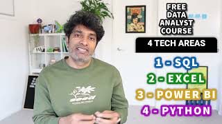 Introducing Free Data Analyst Course - SQL / Excel / Power BI / Python