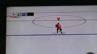 preview picture of video 'NHL 10 How to Skate Backwards and how to Spin Deke ps3'
