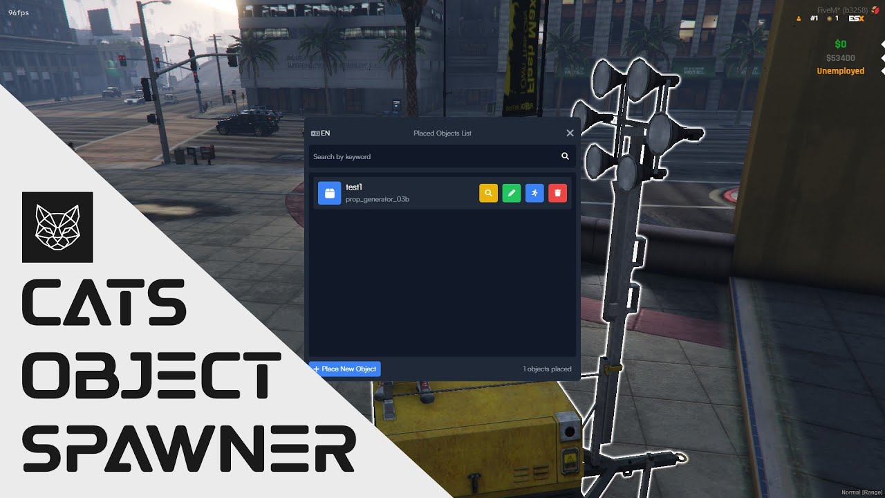 CATS Object Spawner [ESX / QBCore / Qbox] thumbnail 2