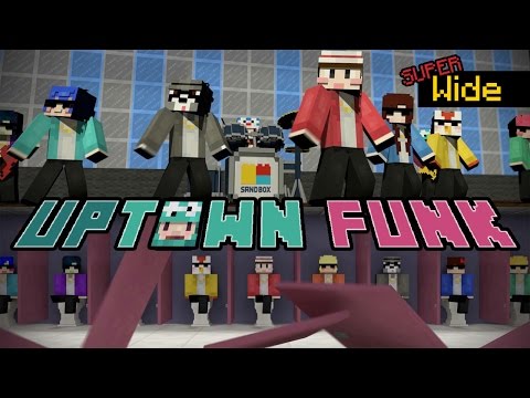 Uptown Funk: Sixty Minecraft Animations [Minecraft animation MV PARODY]
