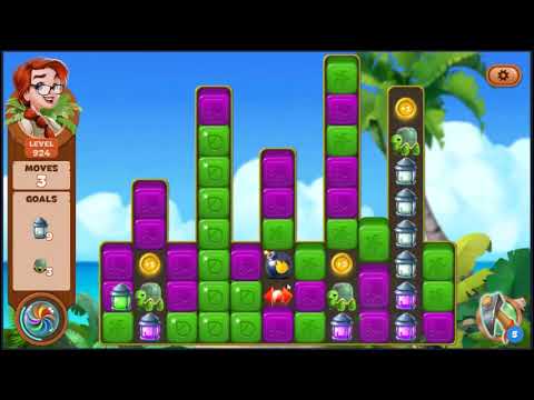 Lost Island Blast Adventure Level 924 - NO BOOSTERS 🏝️ | SKILLGAMING ✔️