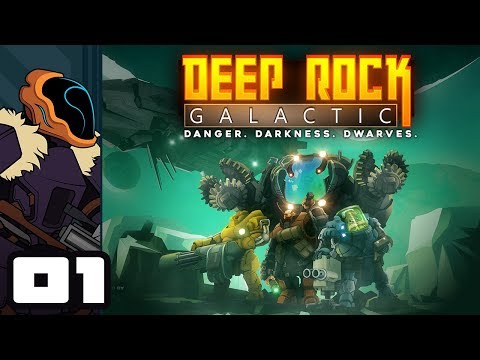 Let's Play Deep Rock Galactic Multiplayer - PC Gameplay Part 1 - No Dwarf Left Behind!