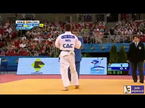 Judo 2013 European Championships Budapest: van Tichelt (BEL) - Drebot (UKR) [-73kg]