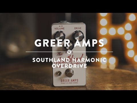 Greer Amps Southland Harmonic Overdrive Guitar Effect Pedal image 2