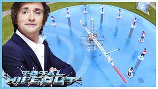 Fighting Talk from &#39;Action Man&#39; Johnny! | Total Wipeout UK | S01 E03 | Full Episodes | Thrill Zone