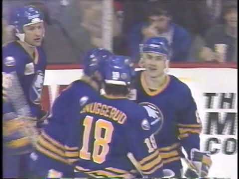 Alexander Mogilny 2nd Goal - Sabres vs. Bruins, 3/8/90