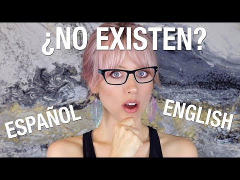 10 palabras en español que NO EXISTEN en inglés! | Superholly Video