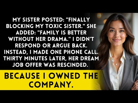 My Sister Posted On Facebook: "Finally Blocking My Toxic Sister - Family Is Better Without Her"