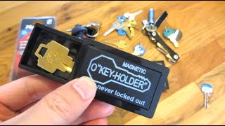 Magnetic Key Box | Spare Key Holder | Key Hider