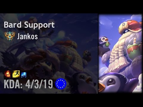 Bard Support vs Thresh - Jankos - EUW Challenger Patch 6.15