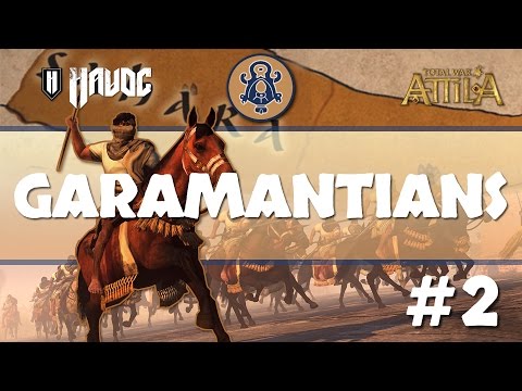 Total War: Attila - Garamantians #2 | Securing Africa!