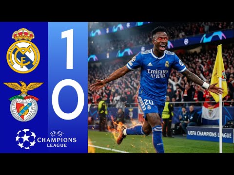 Benfica vs Real Madrid 0-1 Highlights & Vinicius Junior Goal | Champions League 25/26