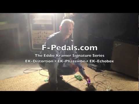 F-Pedals Demo - The Eddie Kramer Signature Series