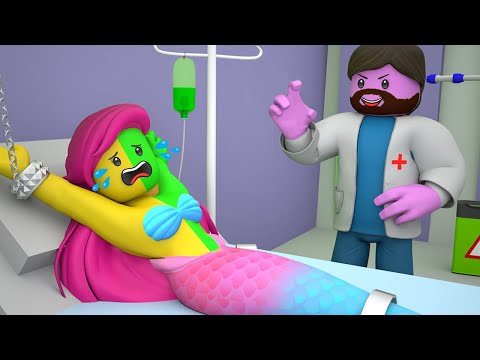 ROBLOX Brookhaven 🏡RP - FUNNY MOMENTS: Rescue The Mermaid | Roblox Barry