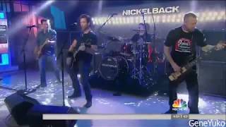 NickelBack -  'Song on Fire' (TODAY LIVE) - 2017