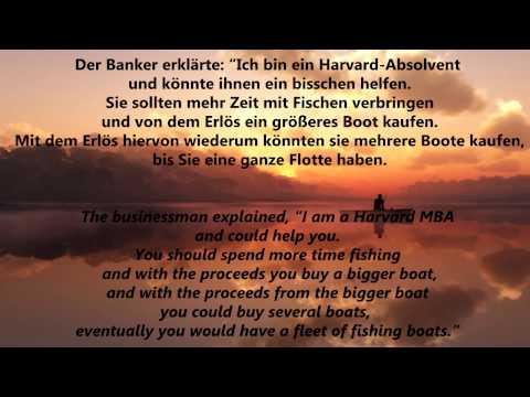 Der zufriedene Fischer / The Happy Fisherman