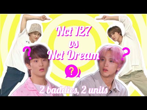 Mark and Haechan in Nct 127 vs Nct Dream