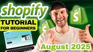 Shopify Tutorial | The OFFICIAL Shopify Guide for Beginners (2025)