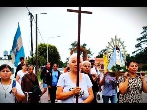 Peregrinación y Misión de la Virgen de Luján y el Negrito Manuel. TERCER TRAMO. Viernes 16 de Enero.
