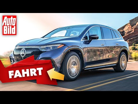 Mercedes EQS SUV (2022) | Schmutzige Ausfahrt im neuen Luxus-E-SUV | Erste Fahrt mit Malte Büttner