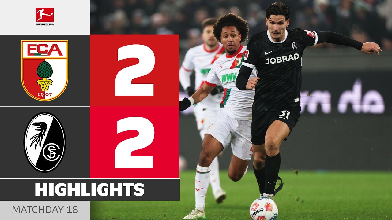 Turbulent Second Half! | FC AUGSBURG - SC FREIBURG | Highlights | Matchday 18 – Bundesliga 2025/26