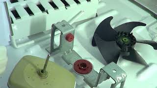 GE 18 cubic ft Refrigerator Evaporator Fan Motor Replacement