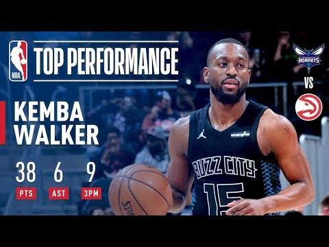 Kemba Walker Hits Hornets Record 9 Three-Pointers (38 Pts) | January 31, 2018