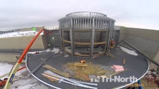 preview picture of video 'Marcus Palace Cinema Construction Aerial: February 11, 2015'
